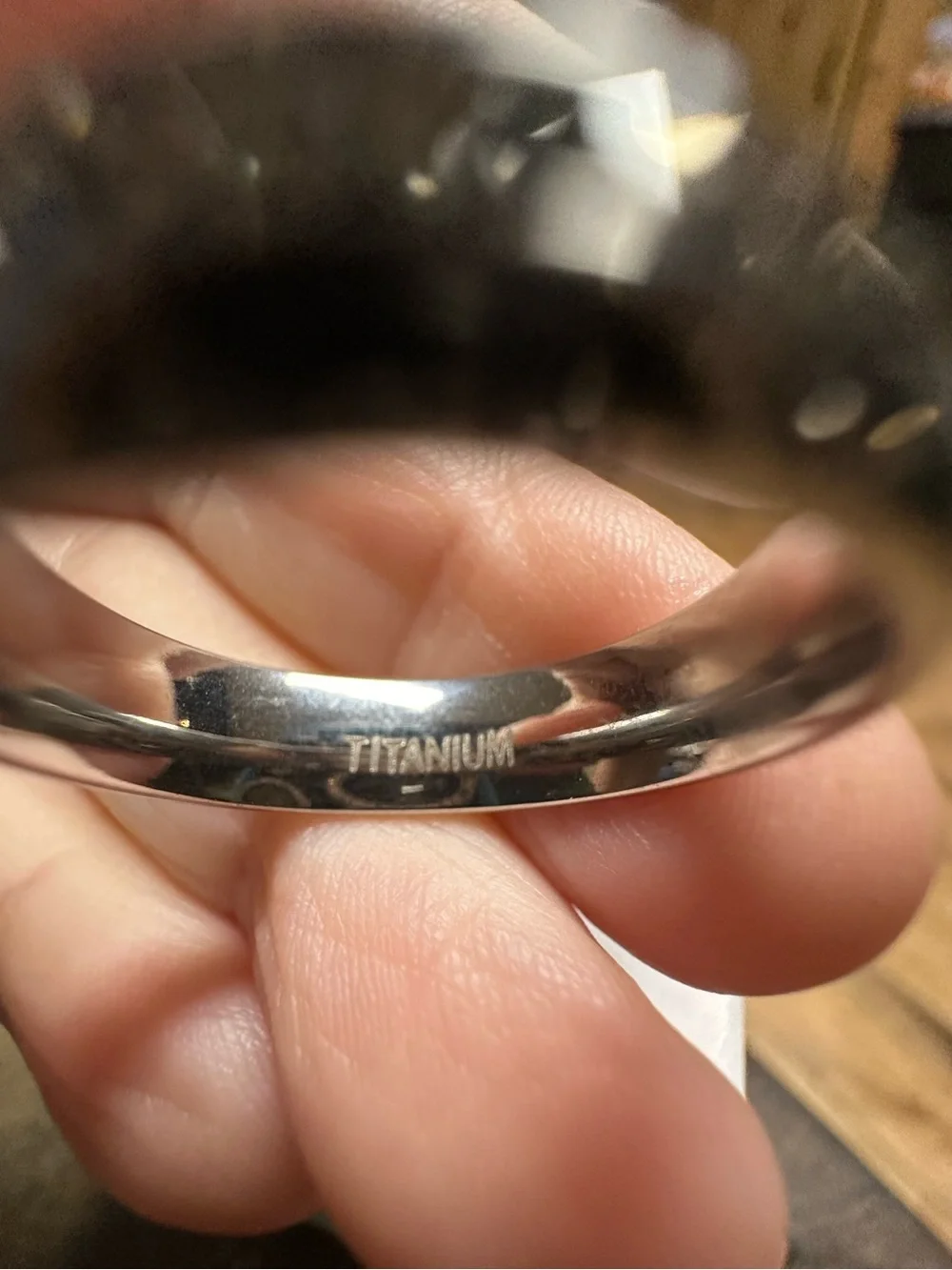 Titanium Diamond Eternity Band